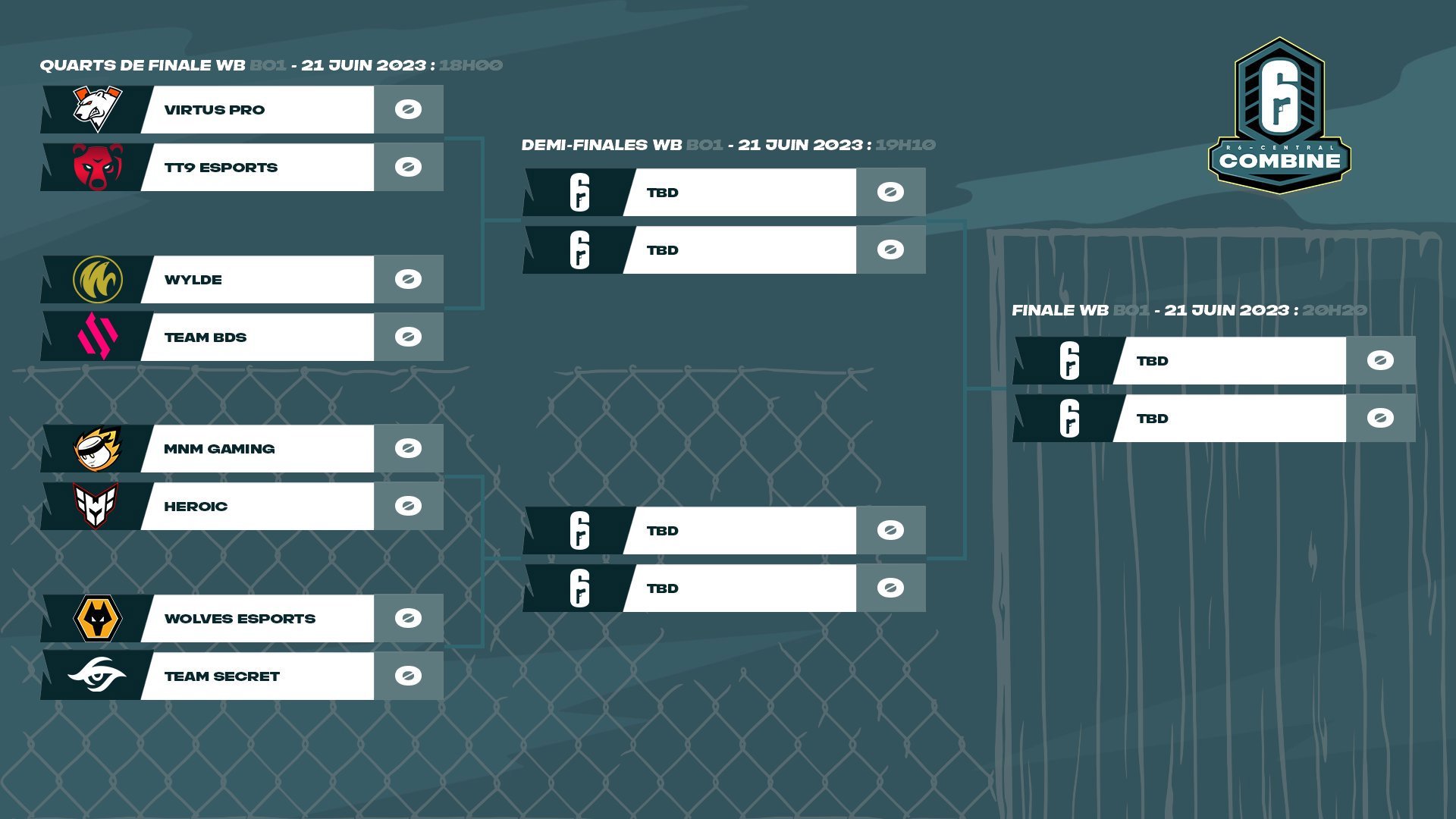 R6 Combine Bracket