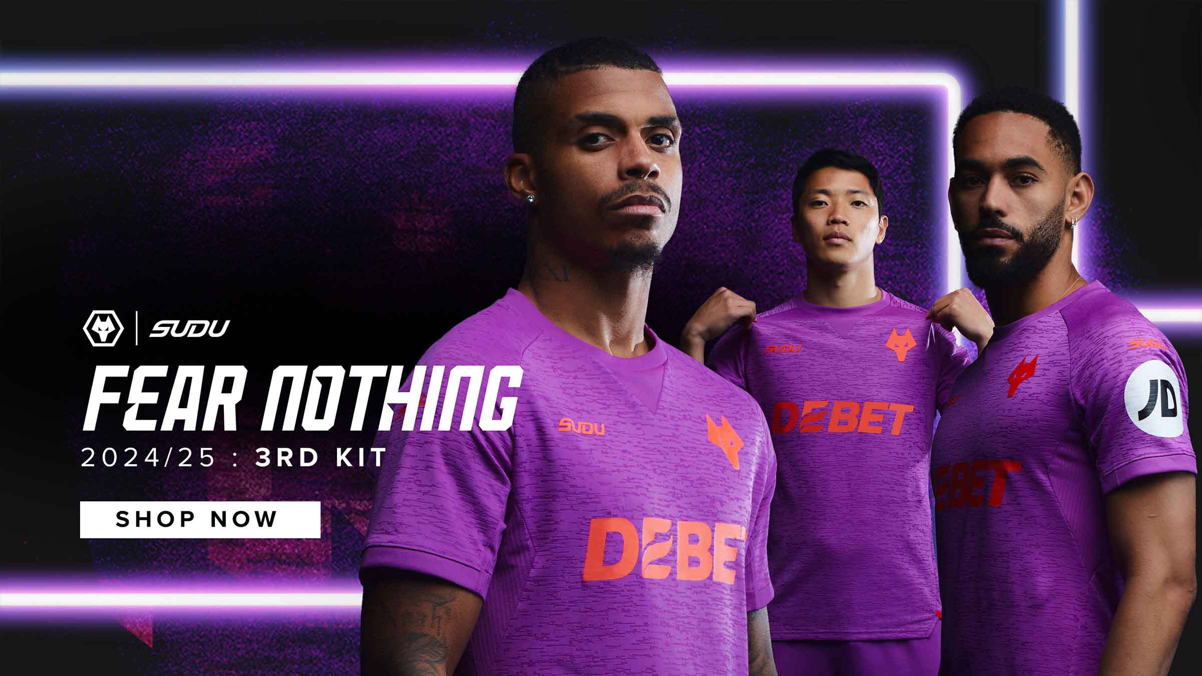 Wolves’ 2024/25 third kit now on sale | Club | News | Wolverhampton ...