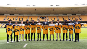 2024/25 Wolves Academy scholars inducted