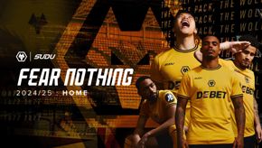 Wolves unveil new home kit by SUDU for 2024/25 season